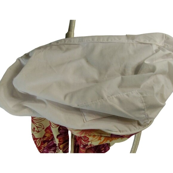 Women of Faith Orange Burgundy Magenta Handbag Purse Pouch Handles Canvas Zipper - Picture 10 of 10